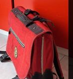 Cartable, Enlèvement, Utilisé, Rouge
