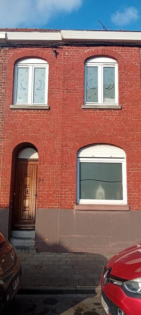 Maison entre pignons avec 3 chambres et jardin., Immo, Huizen en Appartementen te koop, tot 200 m², Tussenwoning, D