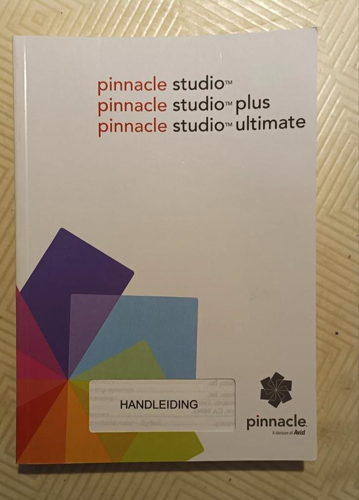 Handleiding Pinnacle Studio - Plus en Ultimate, Boeken, Studieboeken en Cursussen, Nieuw, Ophalen of Verzenden