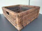 BAC en OSIER  38 X 32 X 14 cm, Enlèvement ou Envoi, Osier, Rectangulaire, Panier