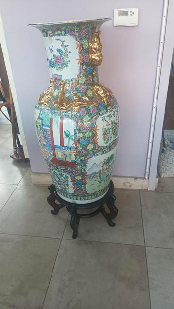 chinese vaas nieuwstaat 90 cm beschikbaar voor biedingen