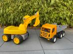 Graafmachine & kiepwagen, Kinderen en Baby's, Ophalen, Gebruikt