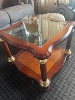 salontafel, Huis en Inrichting, Tafels | Salontafels, Ophalen, Kersenhout, 50 tot 100 cm, Vierkant