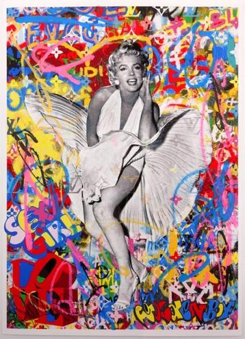 Golden Boy (1980) - Golden Marilyn (originele tekening) beschikbaar voor biedingen