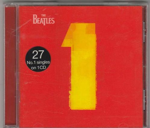 CD The Beatles - 27 nr 1 hit singels op 1 CD, Cd's en Dvd's, Cd's | Rock, Zo goed als nieuw, Poprock, Ophalen of Verzenden