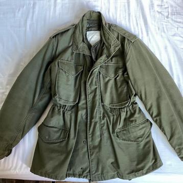 US veste militaire M/65 originale avec doublure d'hiver, tai