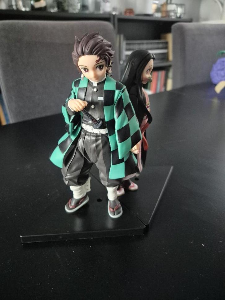 Demon slayer Tanjiro + Nezuko anime figurines, Verzamelen, Poppetjes en Figuurtjes, Nieuw, Ophalen of Verzenden