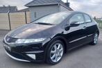Honda Civic 1.8vtec automaat FULL OPT(pano dak, leder, navi), Auto's, Euro 5, Zwart, 4 cilinders, Zwart