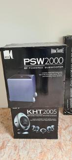 Kef KHT 2005 silver, Audio, Tv en Foto, Luidsprekerboxen, Overige merken, Zo goed als nieuw, Surroundset zonder subwoofer, 60 tot 120 watt