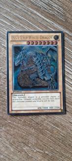 Blue eyes white dragon yu gi oh first edition, Hobby en Vrije tijd, Verzamelkaartspellen | Yu-gi-Oh!, Ophalen of Verzenden