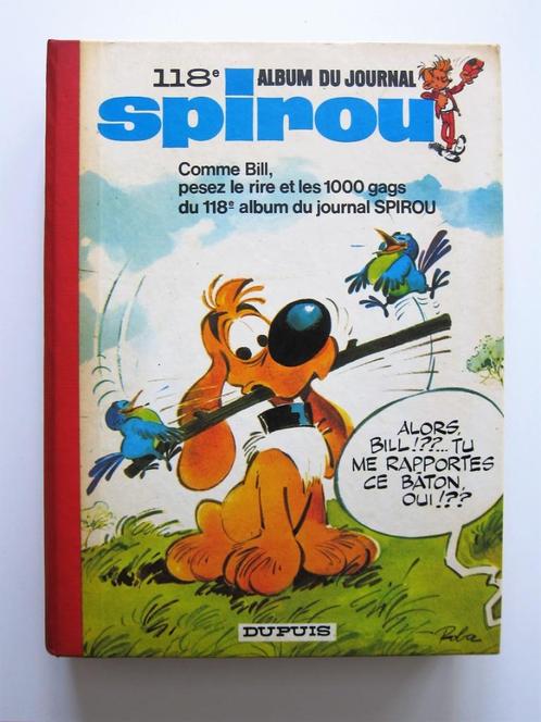 Recueil Spirou n°118 avec les hebdos 1681 à 1693 (1970), Livres, BD, Utilisé, Une BD, Enlèvement ou Envoi