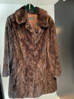 Vintage nertsbontjas dames, Kleding | Dames, Jassen | Winter, A. Carlier pelsen Gent, Bruin, Gedragen, Ophalen