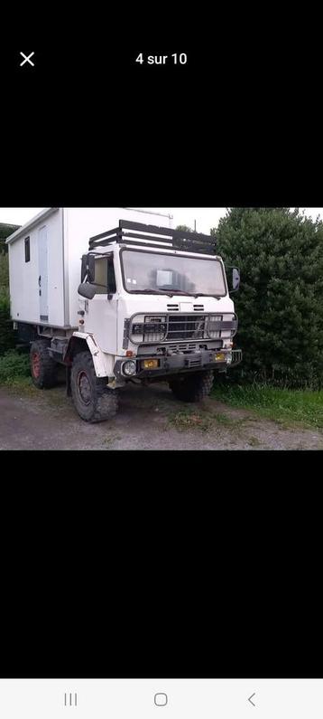 Mobilhomme iveco 4x4, Autos, Achat, 4 portes, Diesel, Particulier