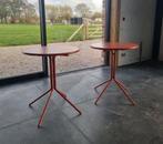 2 opvouwbare tuintafels - Terra cotta, Ophalen, Gebruikt