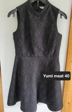 Zwart kleedje Yumi maat 40, Comme neuf, Noir, Taille 38/40 (M), Yumi