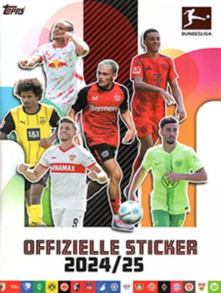 German Bundesliga 2024-2025 - Topps stickers à échanger/vend, Hobby en Vrije tijd, Verzamelkaartspellen | Overige, Nieuw, Losse kaart
