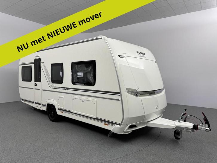 Fendt Apero 515 SG NIEUW Enkele bedden Mover nieuw monteren, Caravans en Kamperen, Caravans, tot en met 4, Rondzit, Fendt, 2 aparte bedden