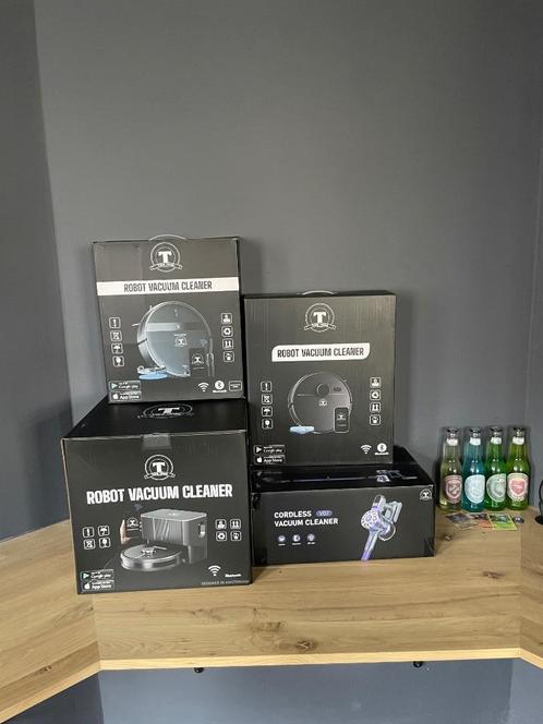 Partij nieuwe Robotstofzuigers (winkelprijs €489-€1299), Elektronische apparatuur, Stofzuigers, Nieuw, Robotstofzuiger, 2000 watt of meer