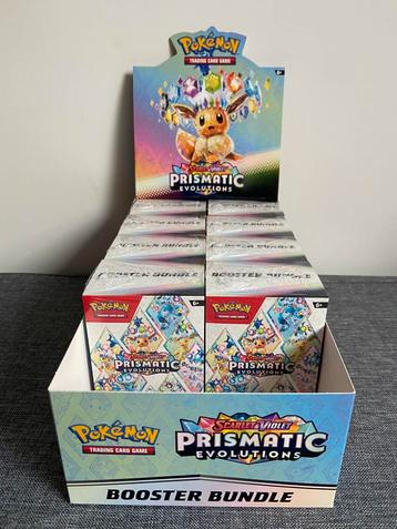 Prismatic Evolutions Booster Bundles sealed beschikbaar voor biedingen