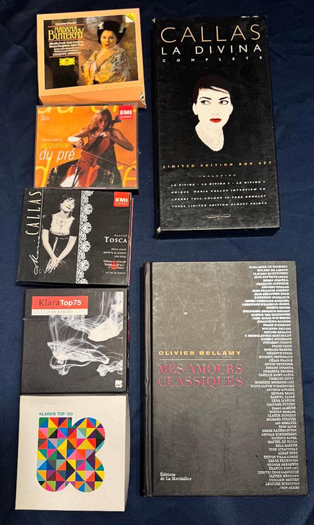 CD collection particulière / Lot 5 / 7 coffrets CD Classique, CD & DVD, CD | Classique, Utilisé, Enlèvement ou Envoi