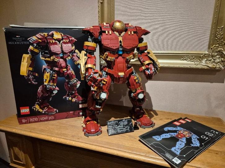 LEGO - Marvel Hulkbuster 76210 – Met doos & boekjes, Kinderen en Baby's, Speelgoed | Duplo en Lego, Zo goed als nieuw, Lego, Complete set