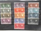 221-233 MH Jubileum Belgische zegel - Jubilée timbre belge, Ophalen of Verzenden, Postfris