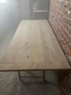 Tafelblad massief, Huis en Inrichting, Tafels | Eettafels, Ophalen, Gebruikt, Eikenhout, 50 tot 100 cm