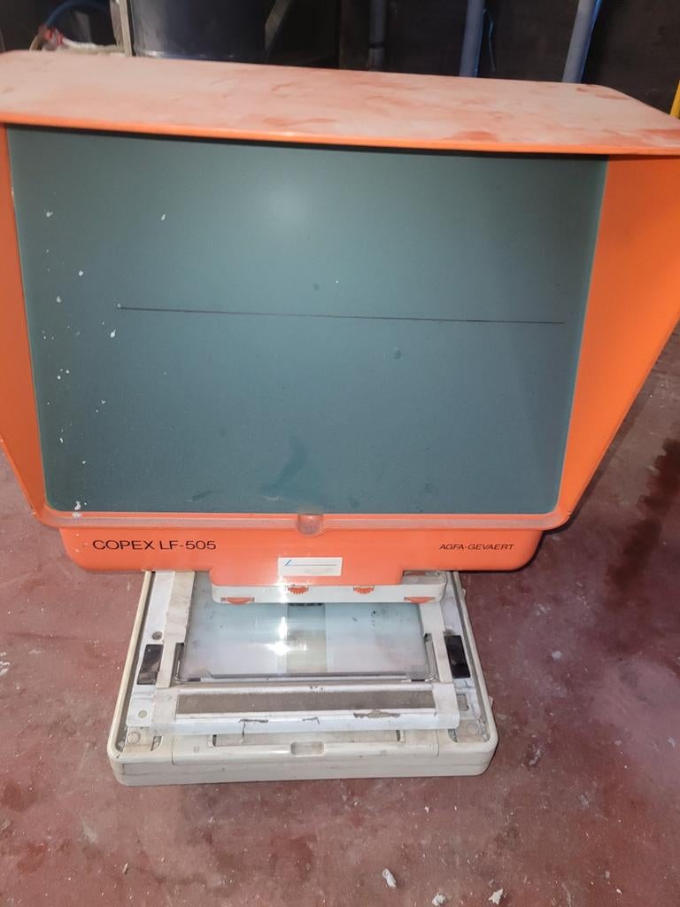 Oude data kaarten lezer, Enlèvement