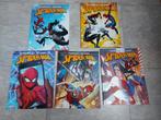 Marvel action Spiderman strips 1 t.e.m 5, Complete serie of reeks, Ophalen of Verzenden, Zo goed als nieuw