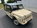 Citroën Mehari COMPLETELY NEW/5 SEATER/COC/TOP INVESTMENT!, Auto's, Voorwielaandrijving, 602 cc, Zwart, Beige