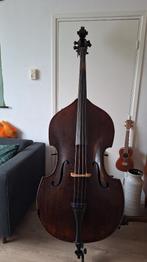 Oud Boheemse Contrabas, Musique & Instruments, Instruments à cordes frottées | Contrebasses, Enlèvement, Utilisé, Contrebasse 3/4
