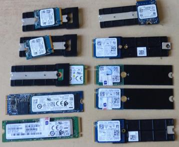 SSD NVMe 256 Go (20 pièces) beschikbaar voor biedingen