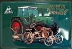 Reclamebord van Fendt Tractor 50 Jahte in reliëf -30x20 cm, Collections, Envoi, Panneau publicitaire, Neuf