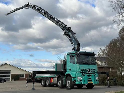 Mercedes-Benz Arocs 8x4 FASSI 82TM!JIB/LIER/WINCH!2022!EURO6, Auto's, Vrachtwagens, Bedrijf, ABS, Achteruitrijcamera, Airconditioning