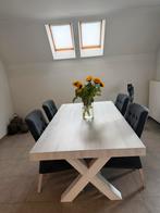 Tafel+ 4 stoelen, Huis en Inrichting, Tafels | Eettafels, Ophalen, Zo goed als nieuw