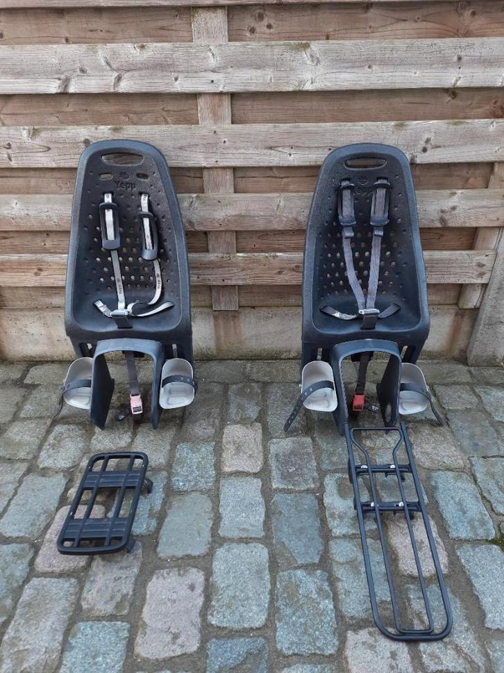 2 sièges de vélo Yepp avec adaptateur, Vélos & Vélomoteurs, Accessoires vélo | Sièges de vélo, Utilisé, Siège arrière, Repose-pieds