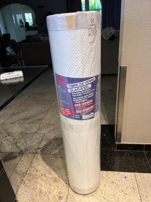glasvezel behang - voorgeverfd !, Huis en Inrichting, Stoffering | Behang, Wit, 50 tot 75 m², Ophalen of Verzenden