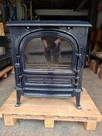 Houtkachel Saey 94 - blauw geëmailleerd - als nieuw !, Huis en Inrichting, Kachels, Ophalen, Houtkachel, Zo goed als nieuw, Vrijstaand