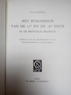 H. Baeyens - Het burgerhuis in de provincie Brabant, Boeken, Gelezen, Ophalen of Verzenden