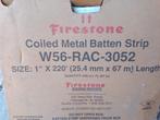 Bande à lattes Firestone pour compression EPDM, 67 mm, Enlèvement ou Envoi, Neuf