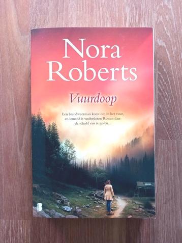 BOEK Vuurdoop (Nora Roberts) beschikbaar voor biedingen