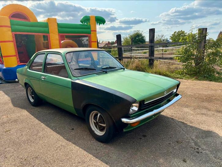 Opel Kadett C ‘77, Auto's, Opel, Particulier, Kadett, 2 deurs, Beige, Leder, Onderhoudsboekje, Ophalen