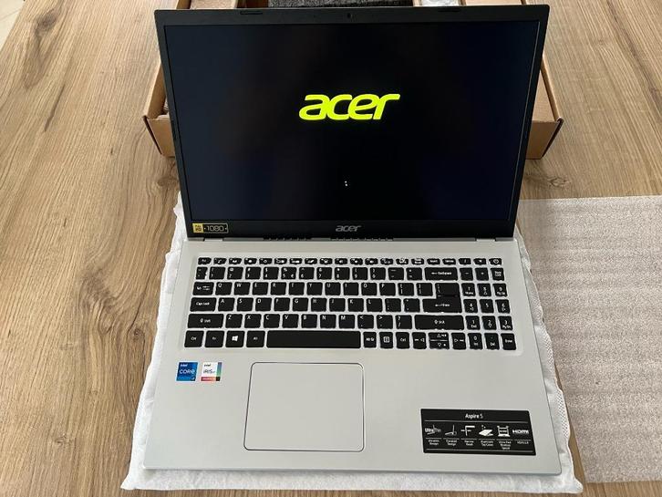 ACER ASPIRE 5 Core i7-1165G7 16Gb DDR4 512Gb Nv/Me SSD, Computers en Software, Windows Laptops, Zo goed als nieuw, 15 inch, SSD