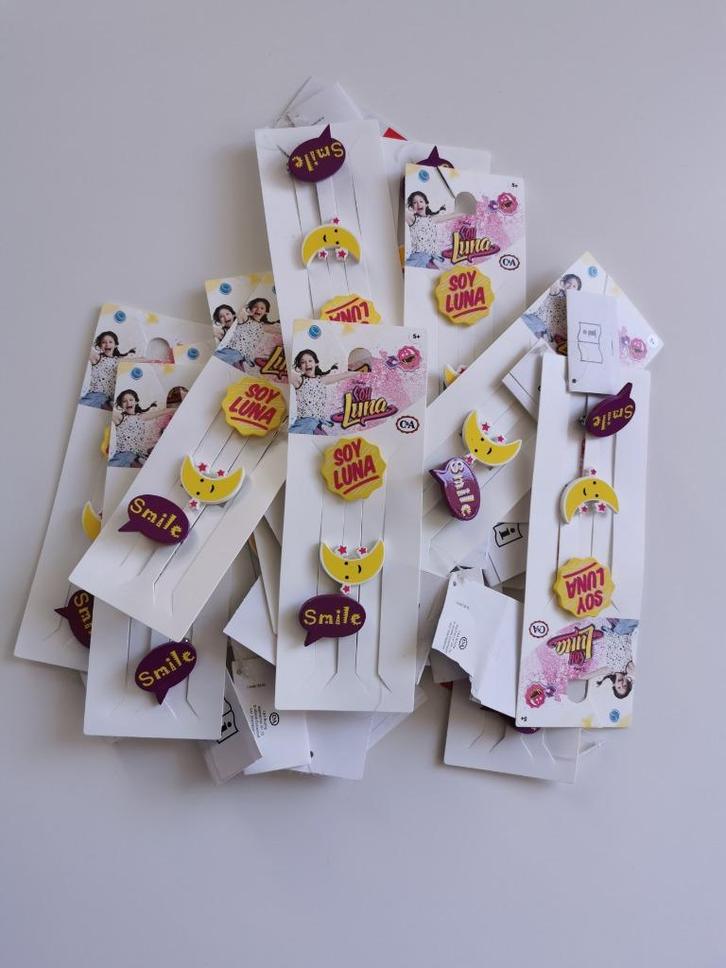 14x speldjes Soy Luna NIEUW!, Enfants & Bébés, Accessoires de mode pour enfants, Neuf, Enlèvement ou Envoi