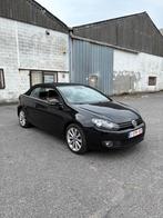 Vw golf 6 cabriolet TEL:0472982766, Auto's, Euro 5, 4 cilinders, Cabriolet, Zwart