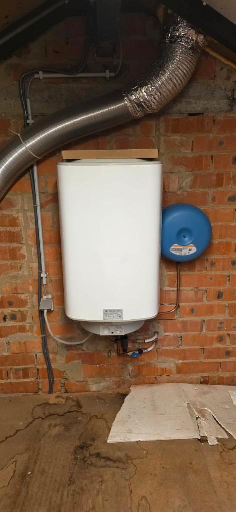 Daalderop Boiler 80 liter, Bricolage & Construction, Chauffe-eau & Boilers, Utilisé, Boiler, 20 à 100 litres, 3 à 5 ans, Enlèvement