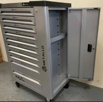 metallo gereedschapswagen 10 lades incl. accugereedschap!!! beschikbaar voor biedingen