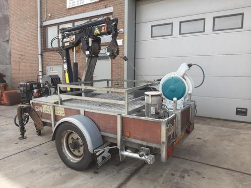 hogedruk reiniger op ahw. met lift/laadkraan, Tuin en Terras, Hogedrukreinigers, Gebruikt, Elektrisch, Ophalen