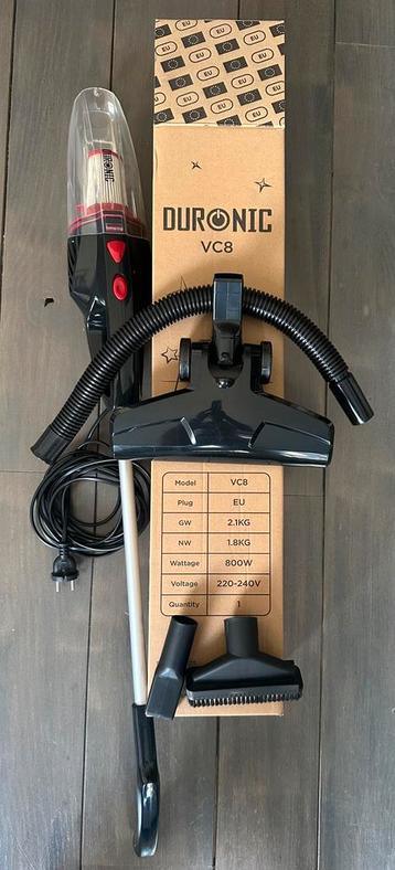 Duronic VC8 steelstofzuiger met 6 handige borstels! beschikbaar voor biedingen