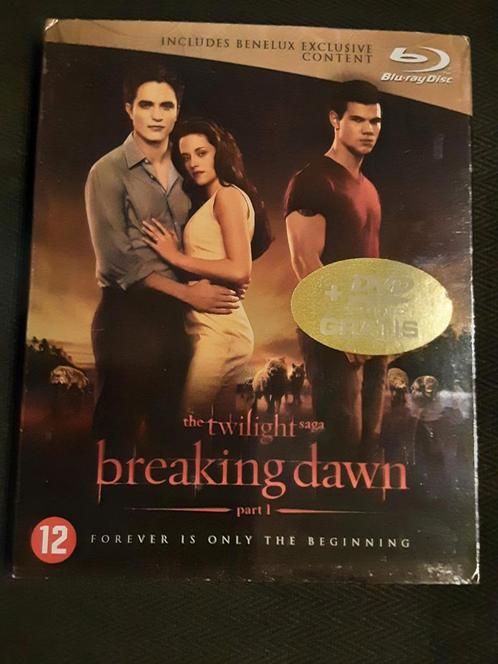 The Twilight Saga: Breaking Part 1 blu ray NL FR, Cd's en Dvd's, Blu-ray, Zo goed als nieuw, Science Fiction en Fantasy, Ophalen of Verzenden